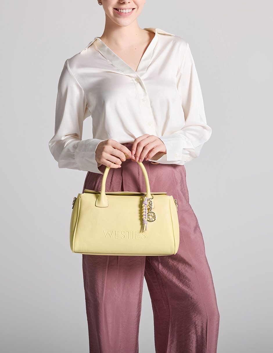 Bolsa satchel Viraj para mujer 5