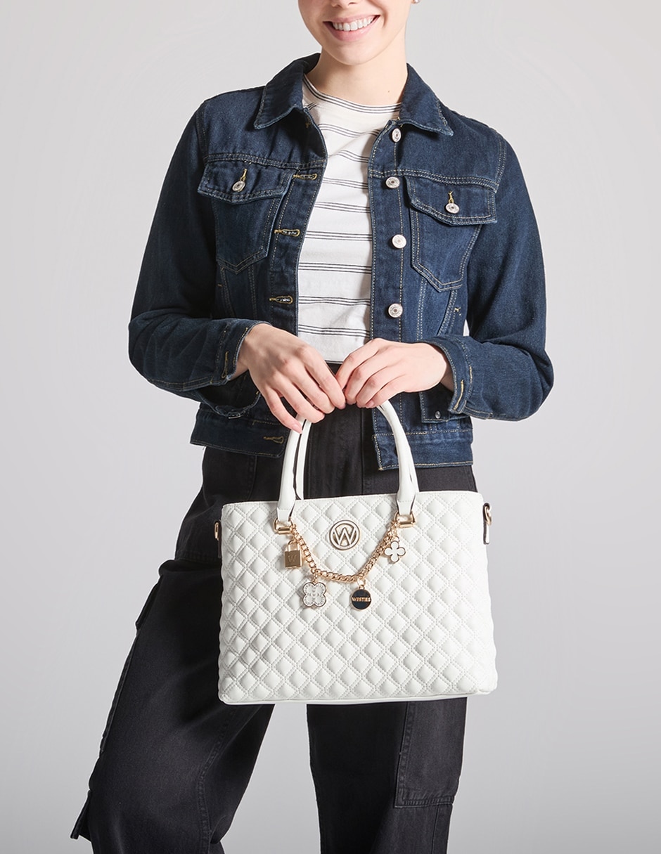 Bolsa satchel parul para mujer 4
