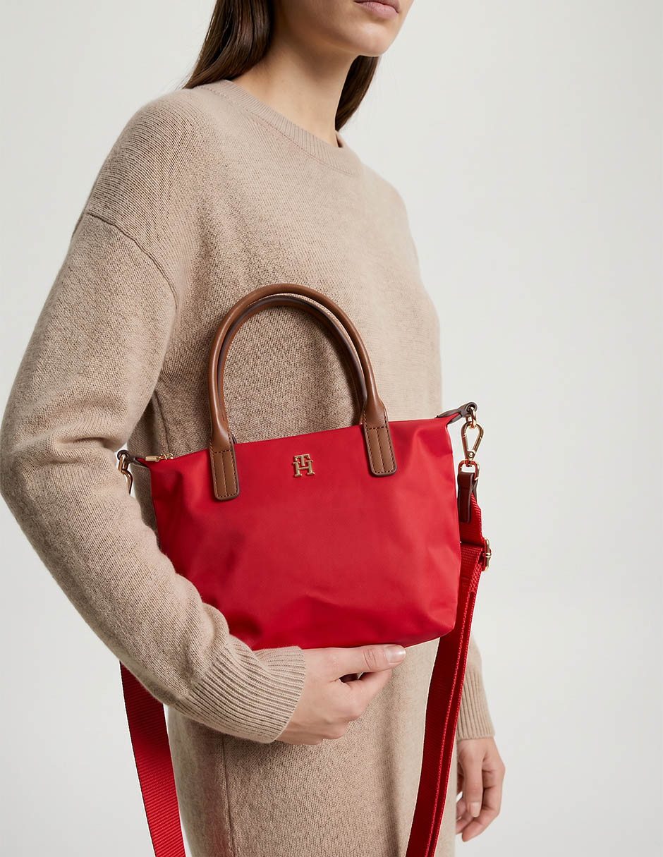 Bolsa tote tommy hilfiger popette para mujer