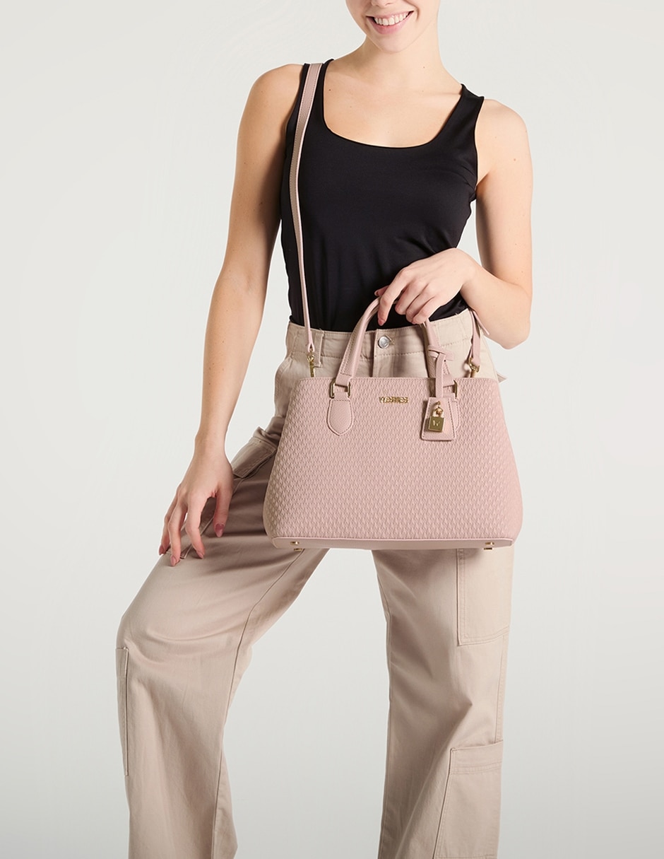 Bolsa satchel Aaron para mujer 12