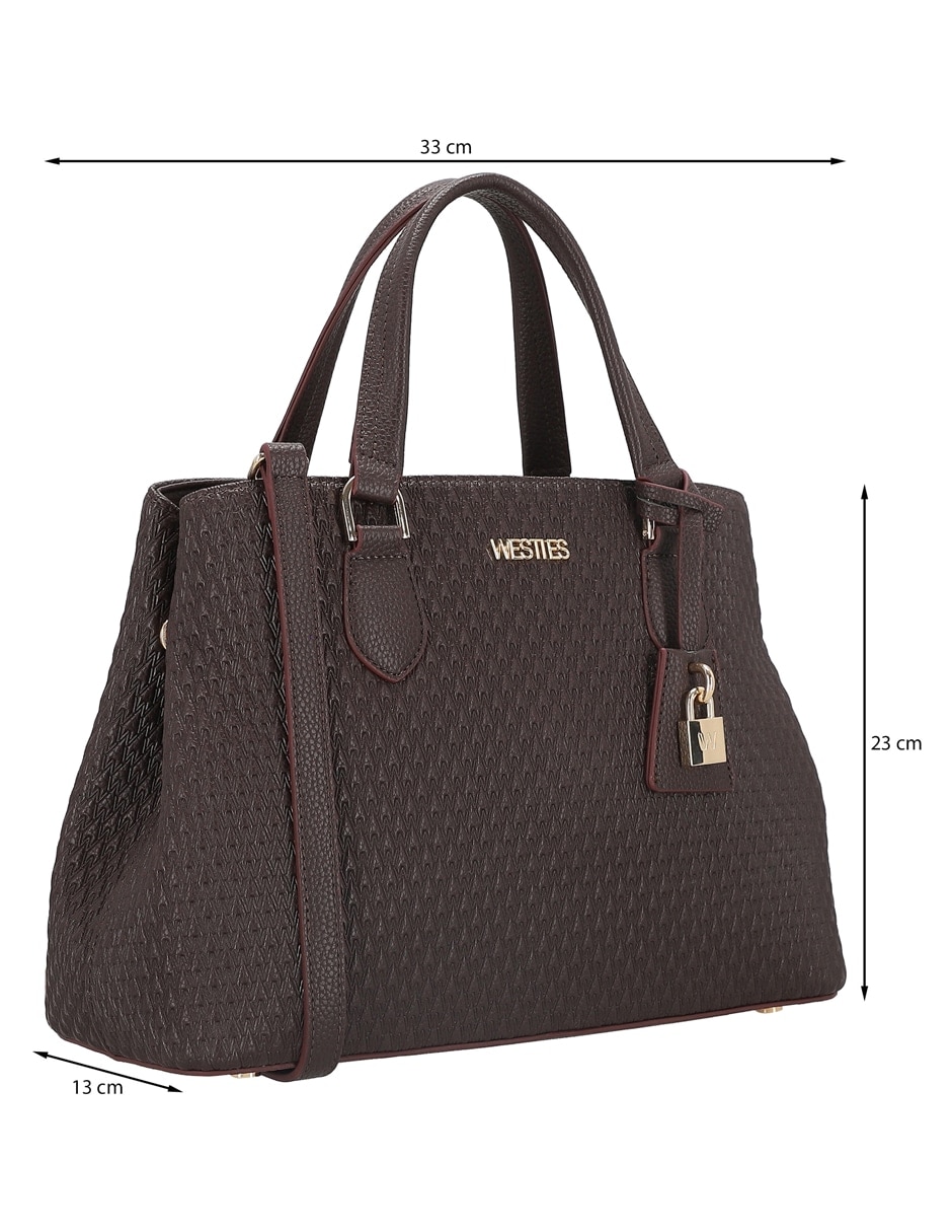 Bolsa satchel Westies Aaron para mujer