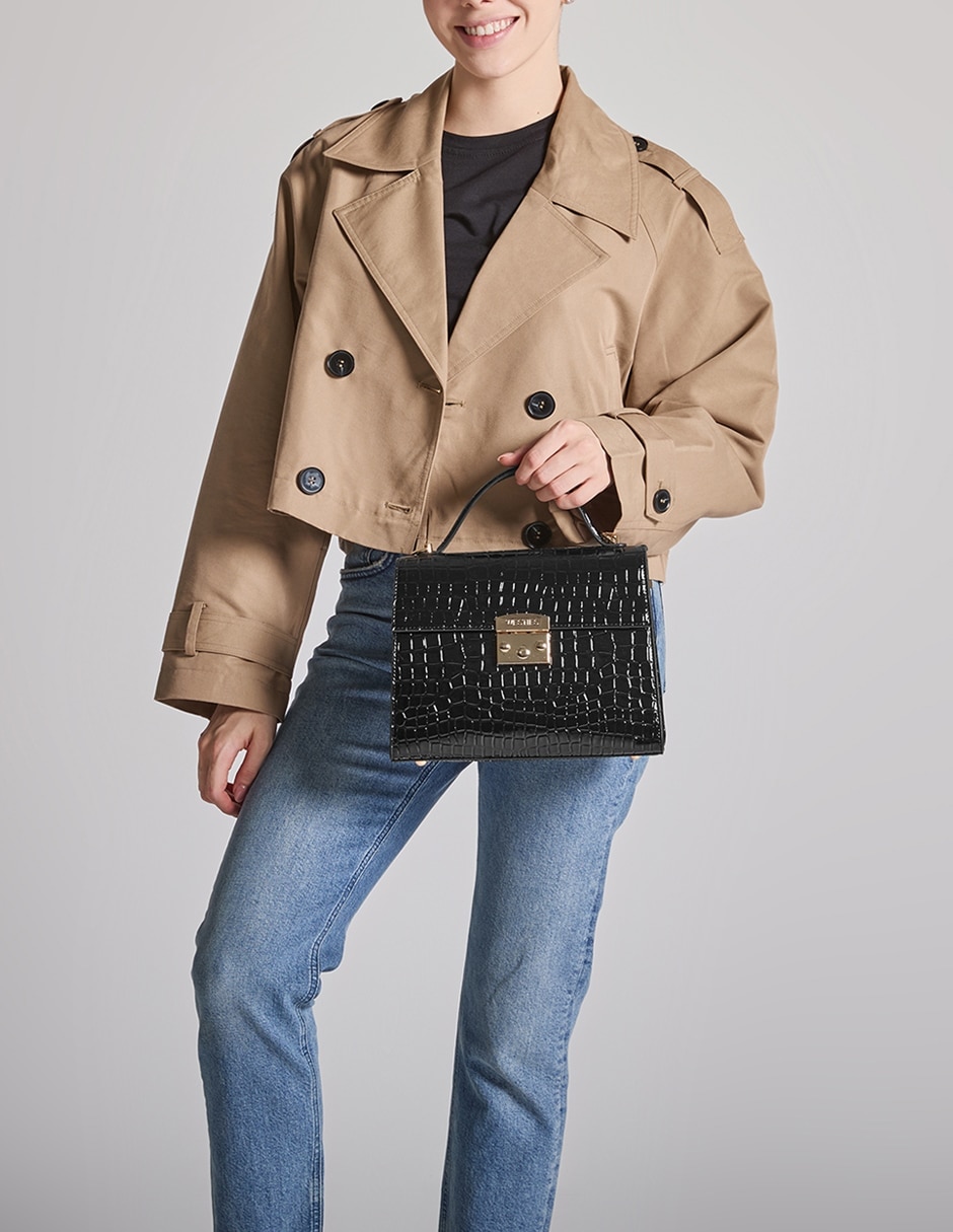 Bolsa satchel dustryray para mujer 5