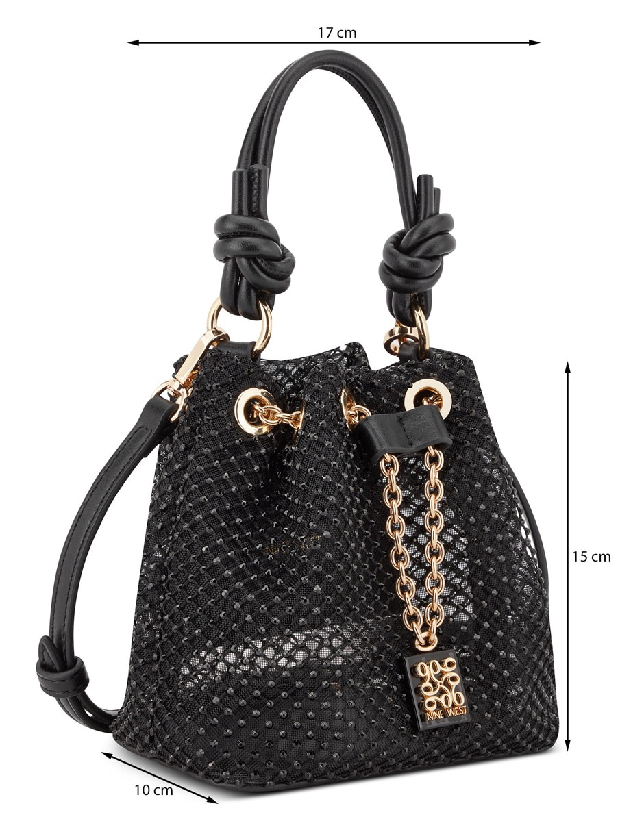 Bolsa bucket wrenna de textil para mujer