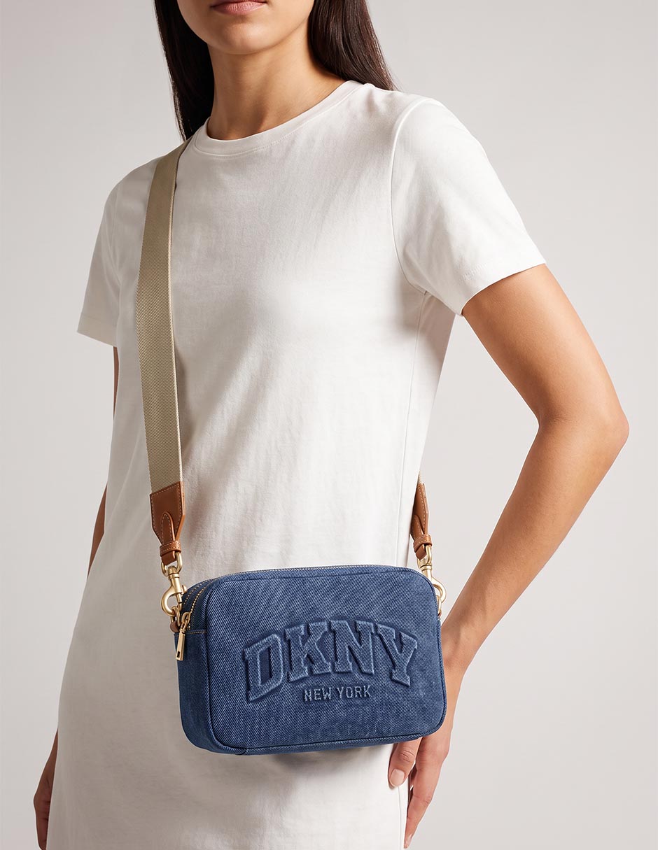 Bolsa crossbody de mezclilla para mujer