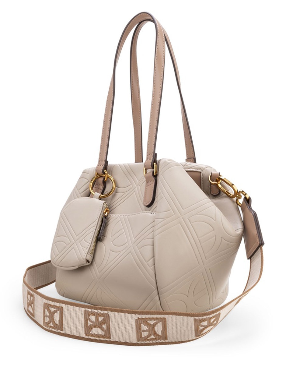 Bolsa satchel Hesami de piel vegana para mujer 3