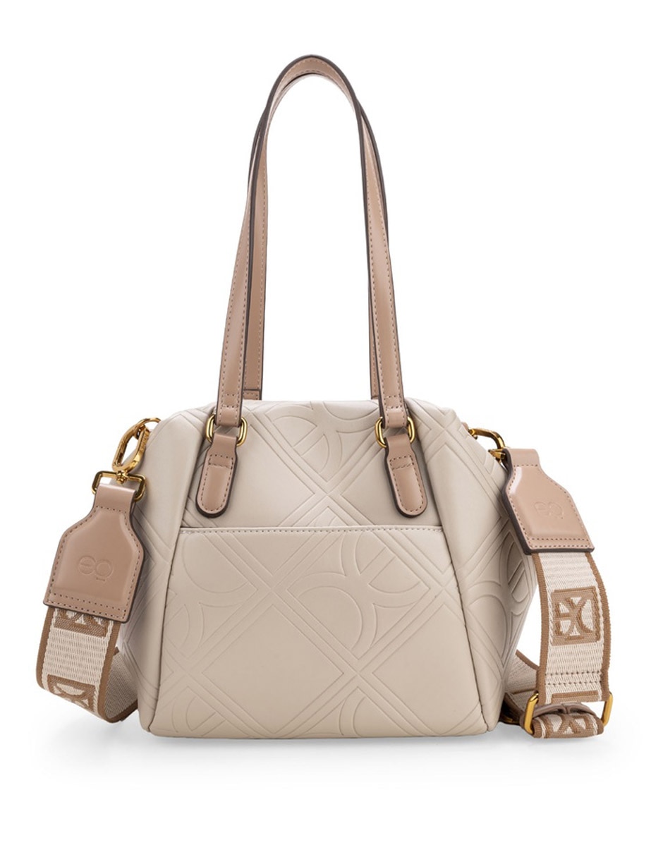 Bolsa satchel Hesami de piel vegana para mujer 4