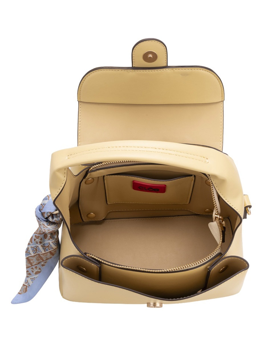 Bolsa shoulder Yelynia de piel vegana para mujer 4