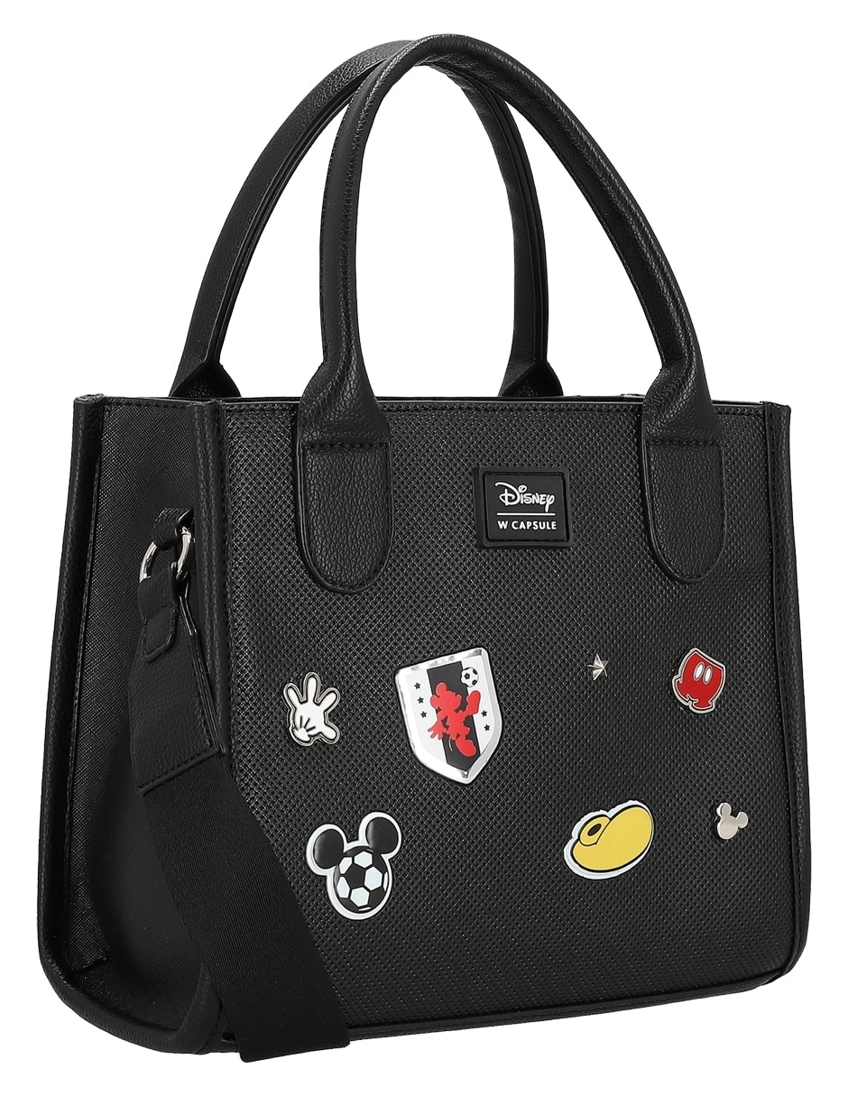 Bolsa satchel Pipluma Mickey Mouse para mujer 4