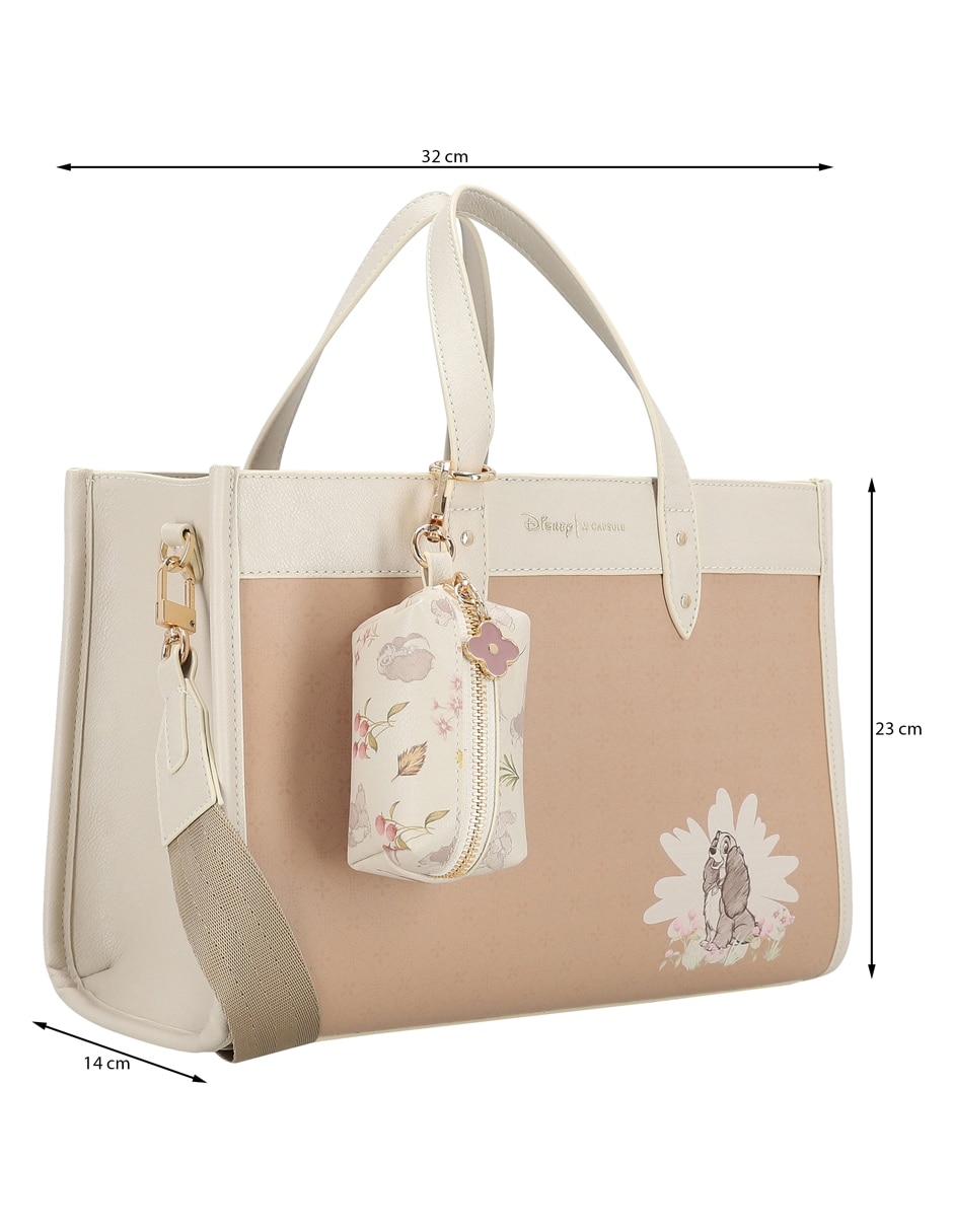 Bolsa tote Pretty and Wild La Dama y el Vagabundo para mujer 5