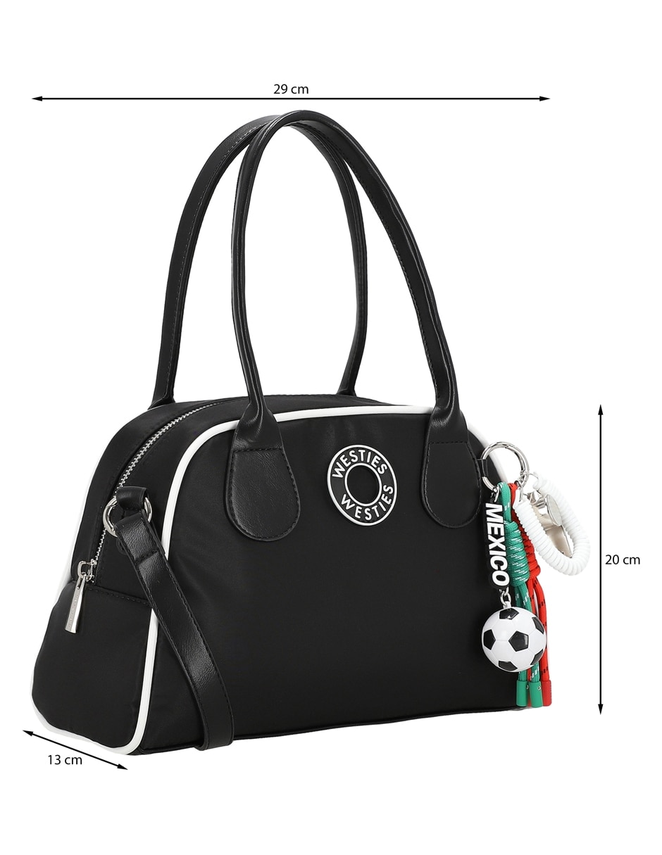 Bolsa satchel Westies México Mundial 2026 para mujer