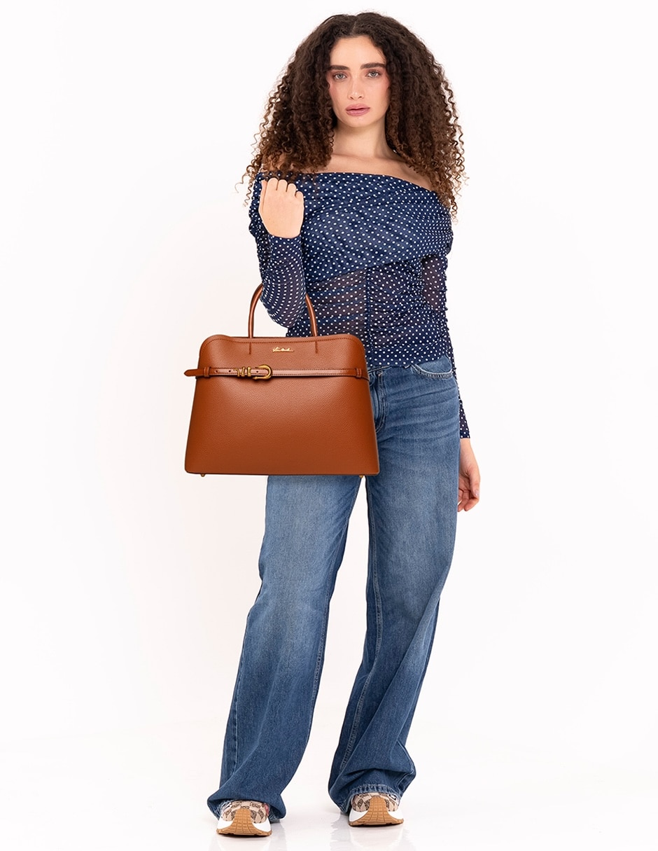 Bolsa satchel Steve Madden para mujer