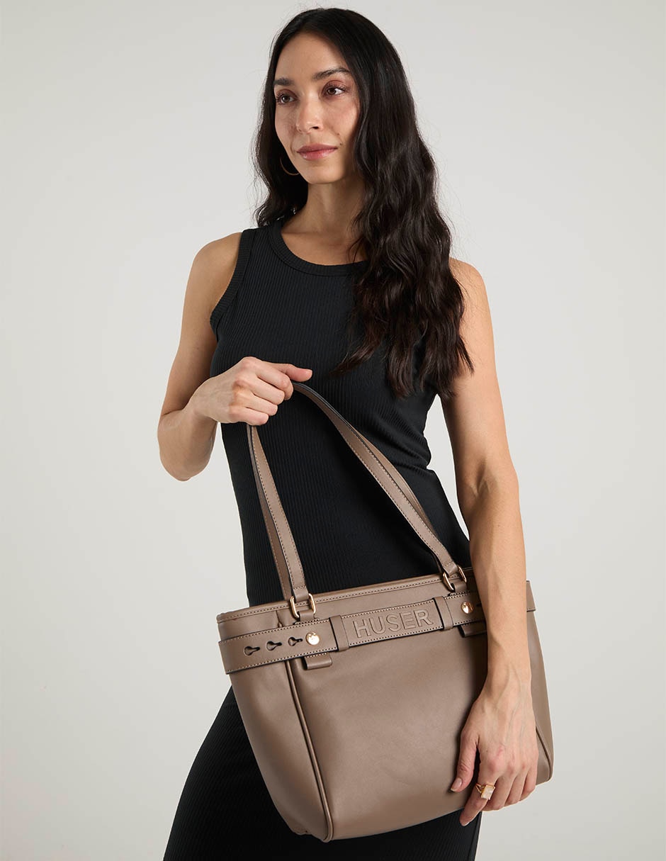 Bolsa tote huser basics para mujer