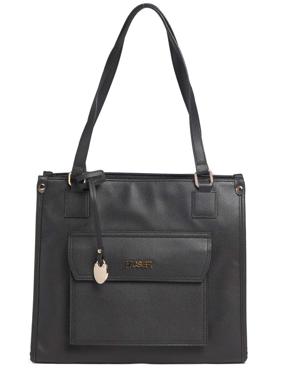Bolsa satchel Huser Basics para mujer
