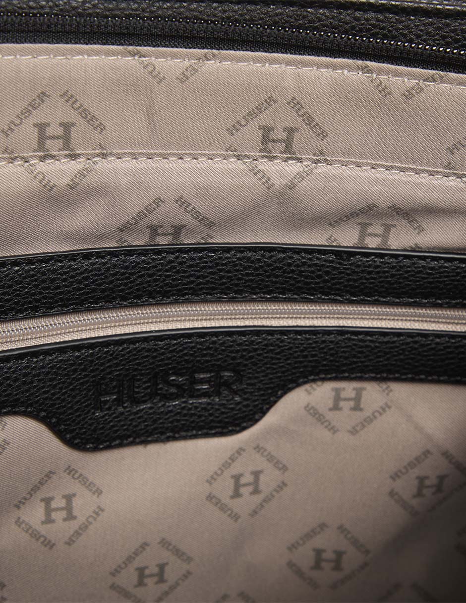 Bolsa satchel Huser Basics para mujer