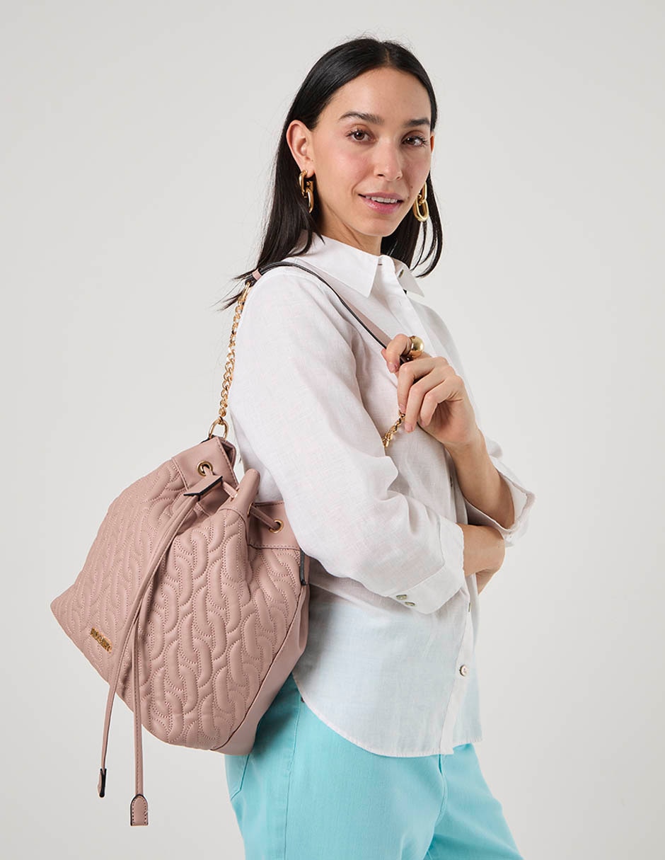 Bolsa bucket para mujer 5