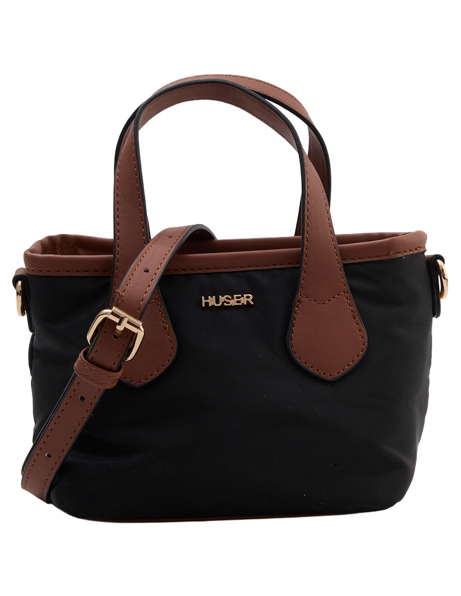 Bolsa satchel Huser Basics para mujer