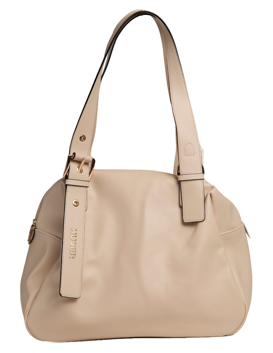 Bolsa bowler huser basics para mujer