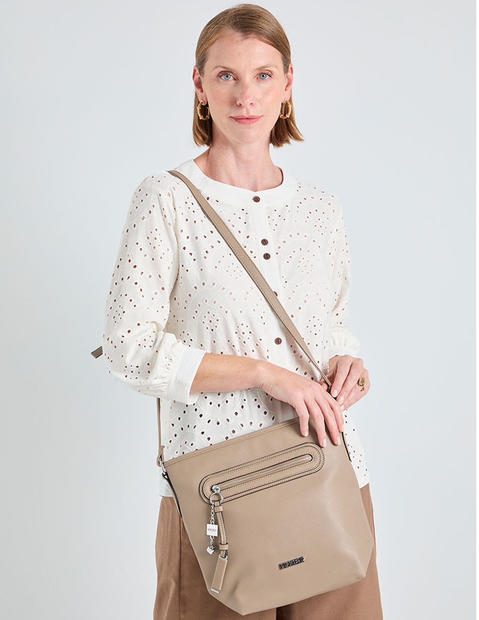Bolsa crossbody Huser Basics para mujer