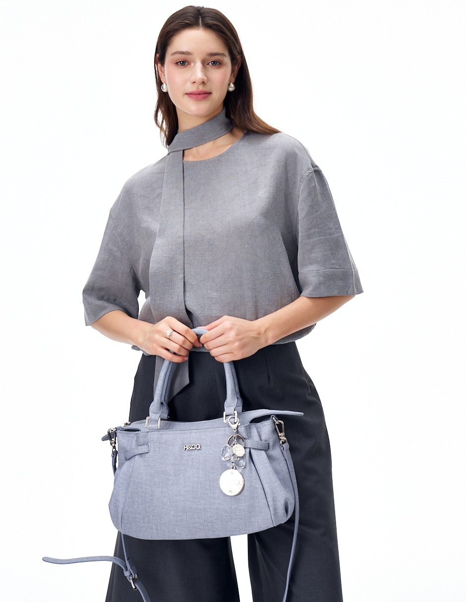 Bolsa bowler demi para mujer 6