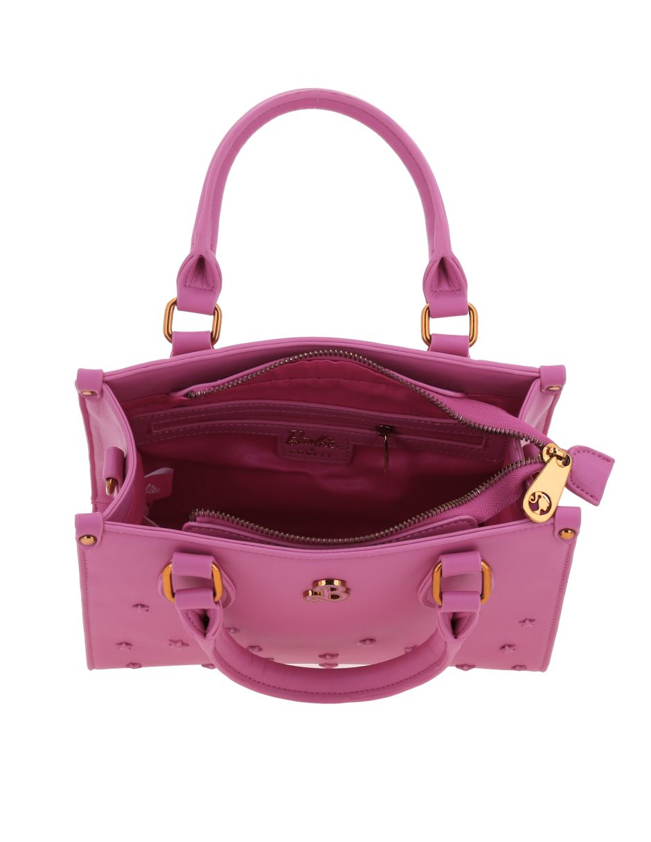 Bolsa satchel barbie x gorett joanne barbie para mujer