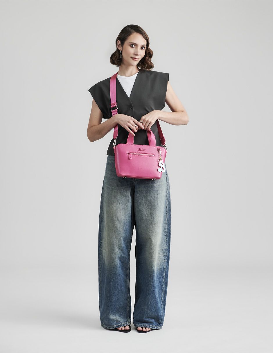 Bolsa satchel barbie x gorett sunday barbie para mujer