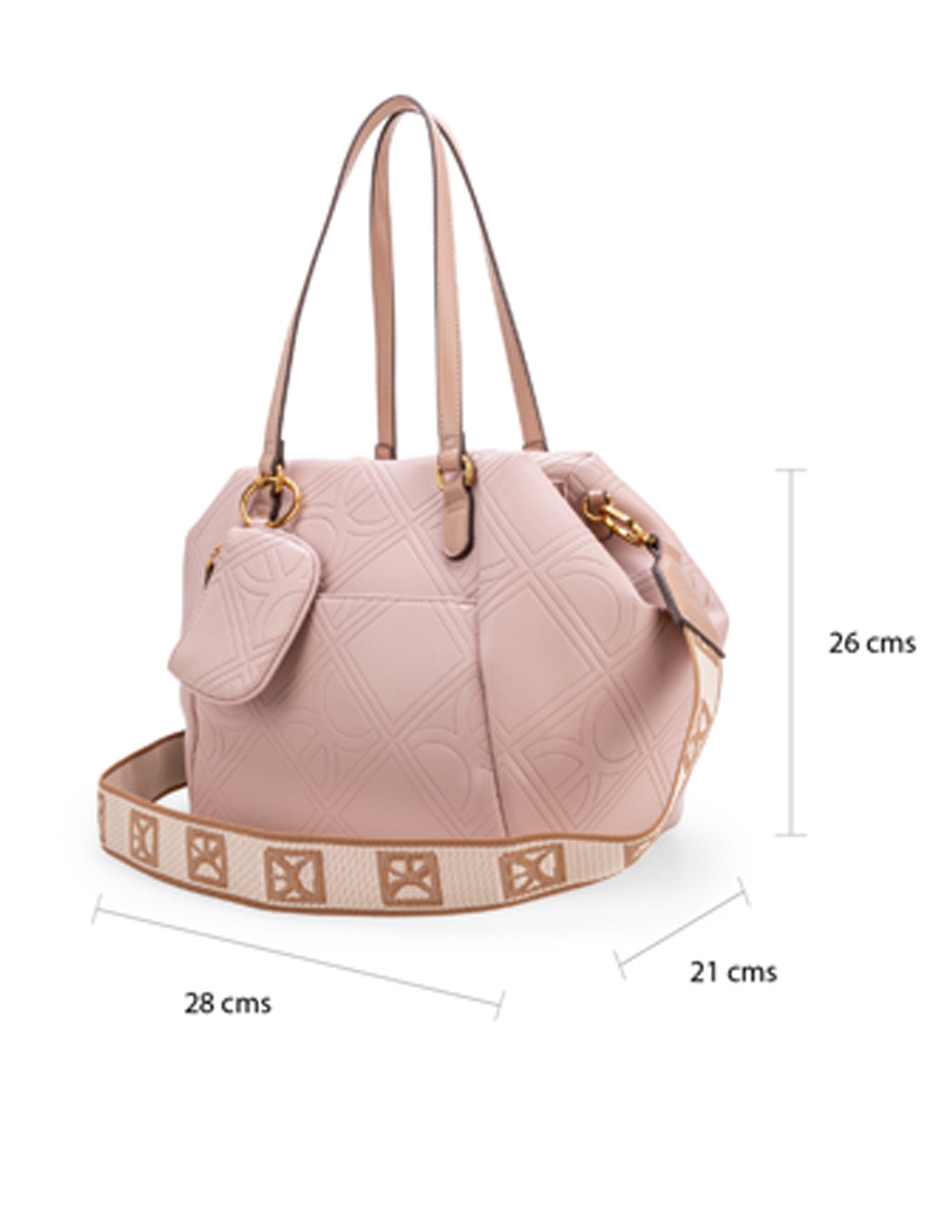 Bolsa satchel Cloe Hesami de piel vegana para mujer