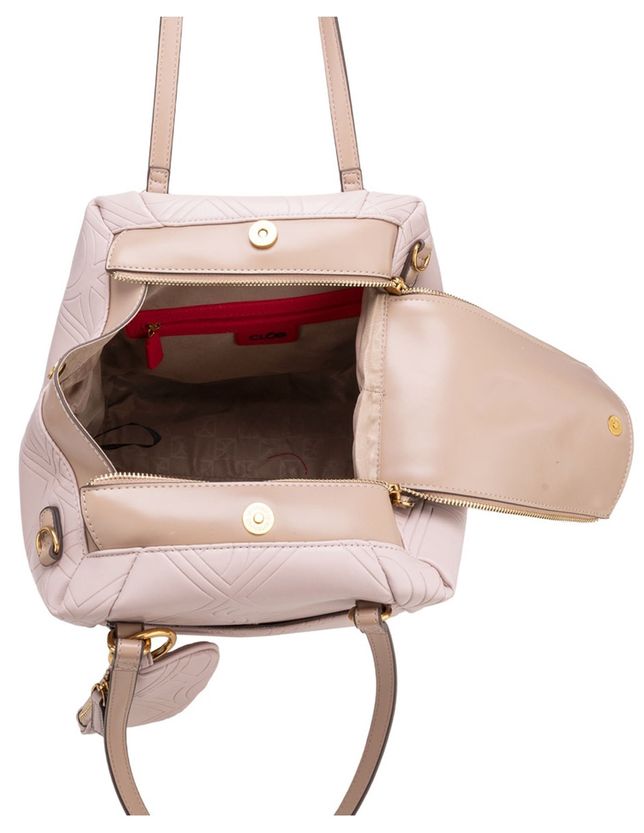 Bolsa satchel Cloe Hesami de piel vegana para mujer