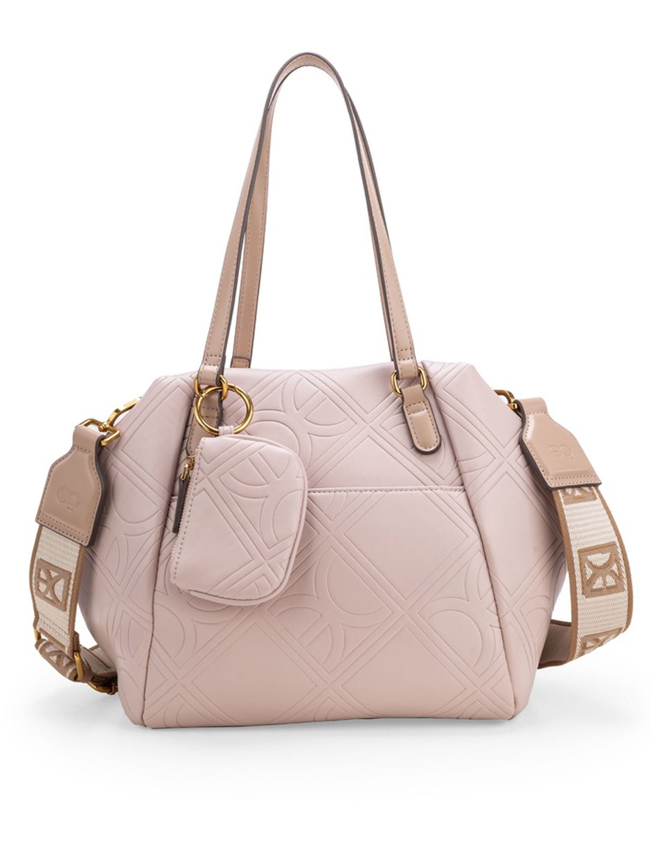 Bolsa satchel Cloe Hesami de piel vegana para mujer