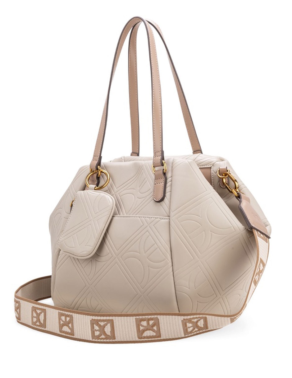 Bolsa satchel Hesami de piel vegana para mujer 3
