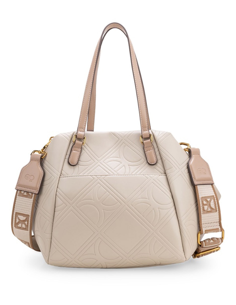 Bolsa satchel Hesami de piel vegana para mujer 7