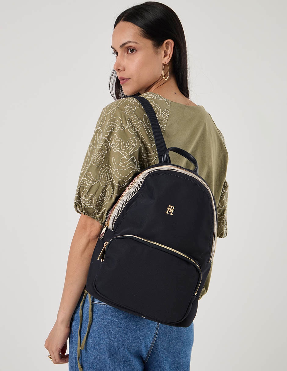 Backpack casual hilfiger th poppy corp para mujer 2