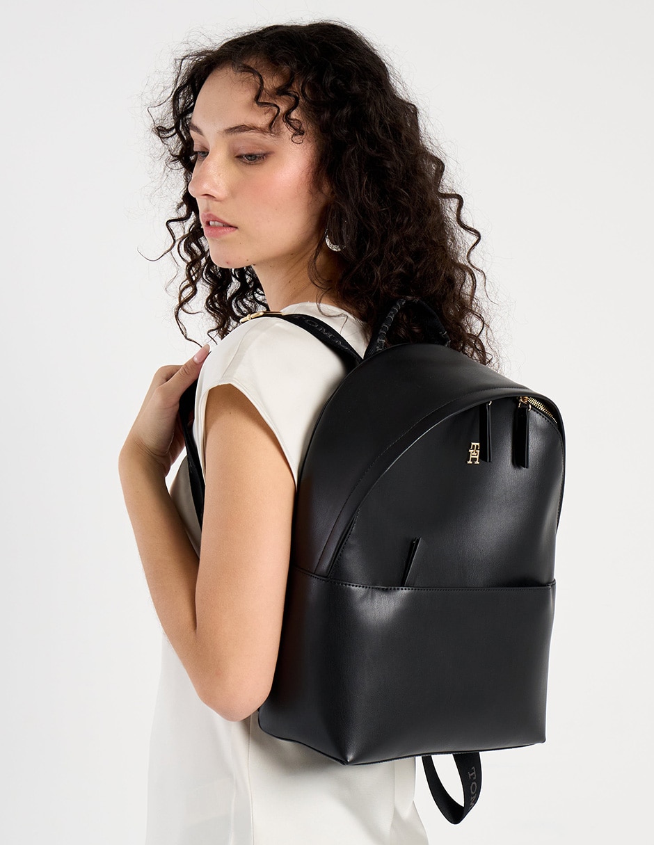 Backpack casual hilfiger th logo para mujer 2