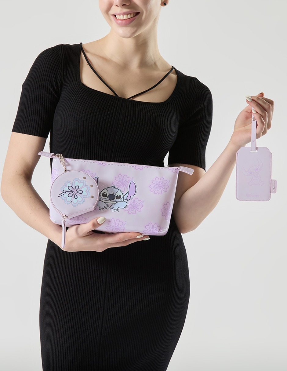 Set cosmetiquera para maquillaje w capsule kensno stitch3 piezas para mujer