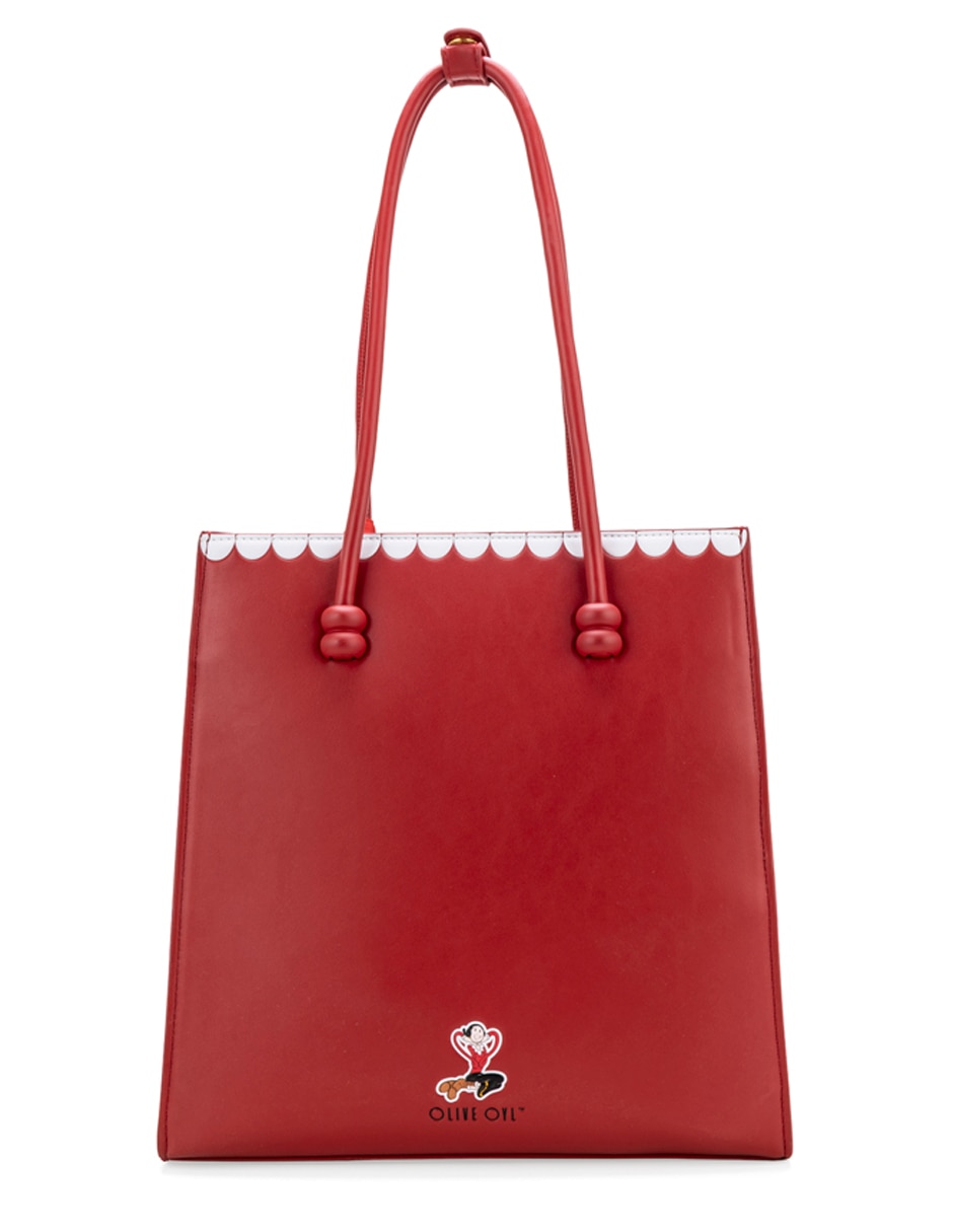 Bolsa satchel Cloe Olive para mujer
