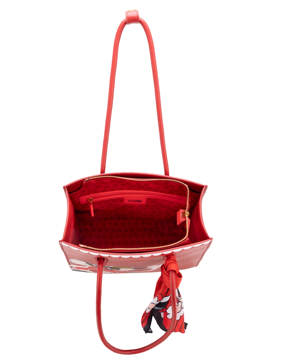 Bolsa satchel Cloe Olive para mujer