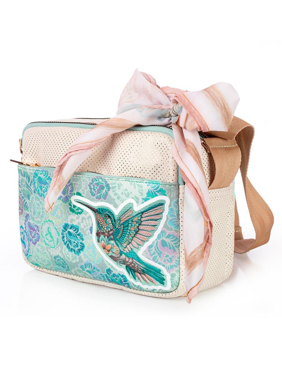 Bolsa crossbody Colibot Colibrí para mujer 4