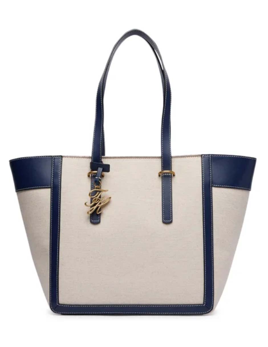 "set/bolsa" tote th script leather no aplica "de" algodón "para" (si aplica) mujer 1