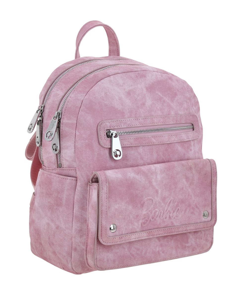 "set/bolsa" backpack lizzy barbie "de" piel sintética "para" (si aplica) mujer 6