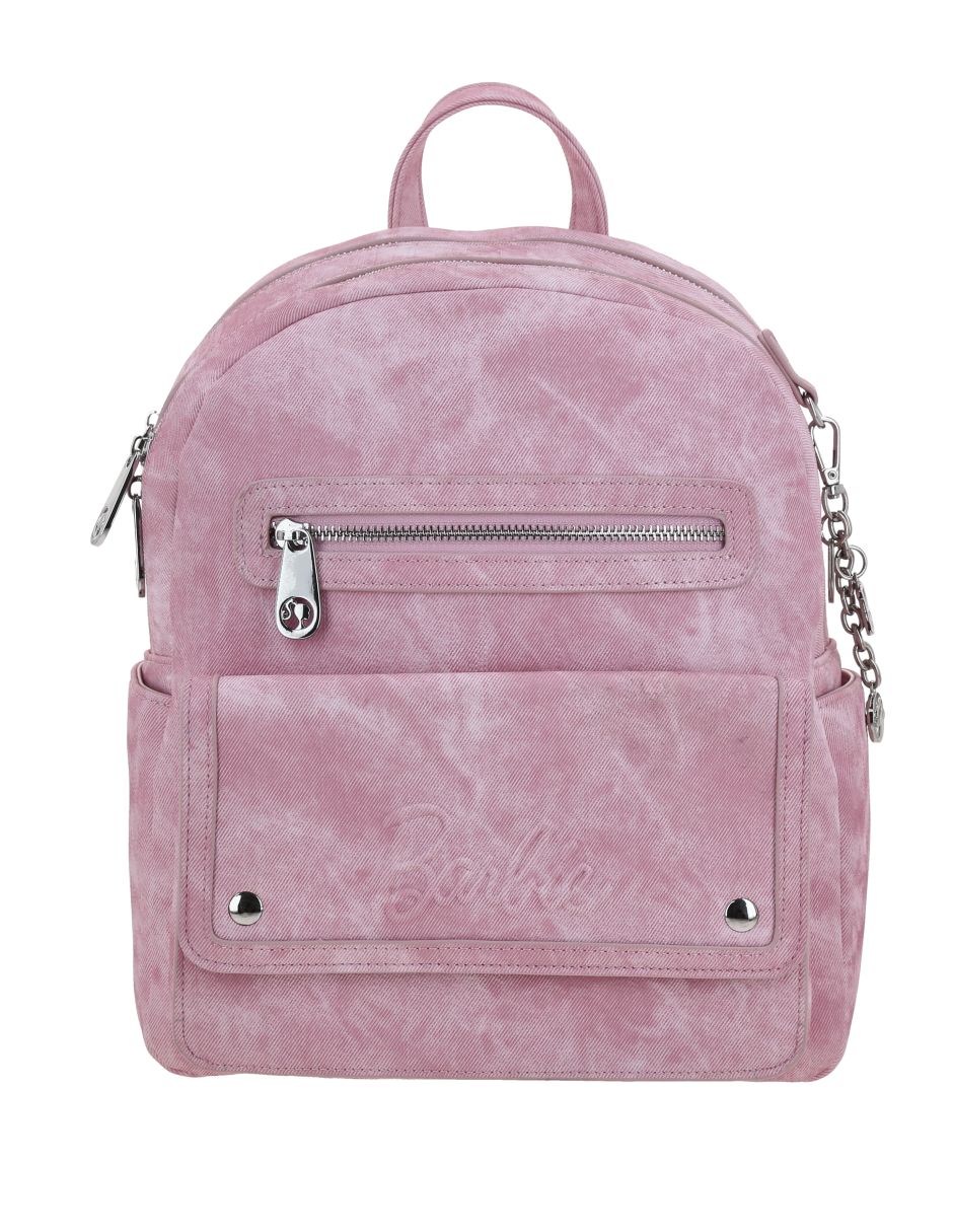 "set/bolsa" backpack lizzy barbie "de" piel sintética "para" (si aplica) mujer 9