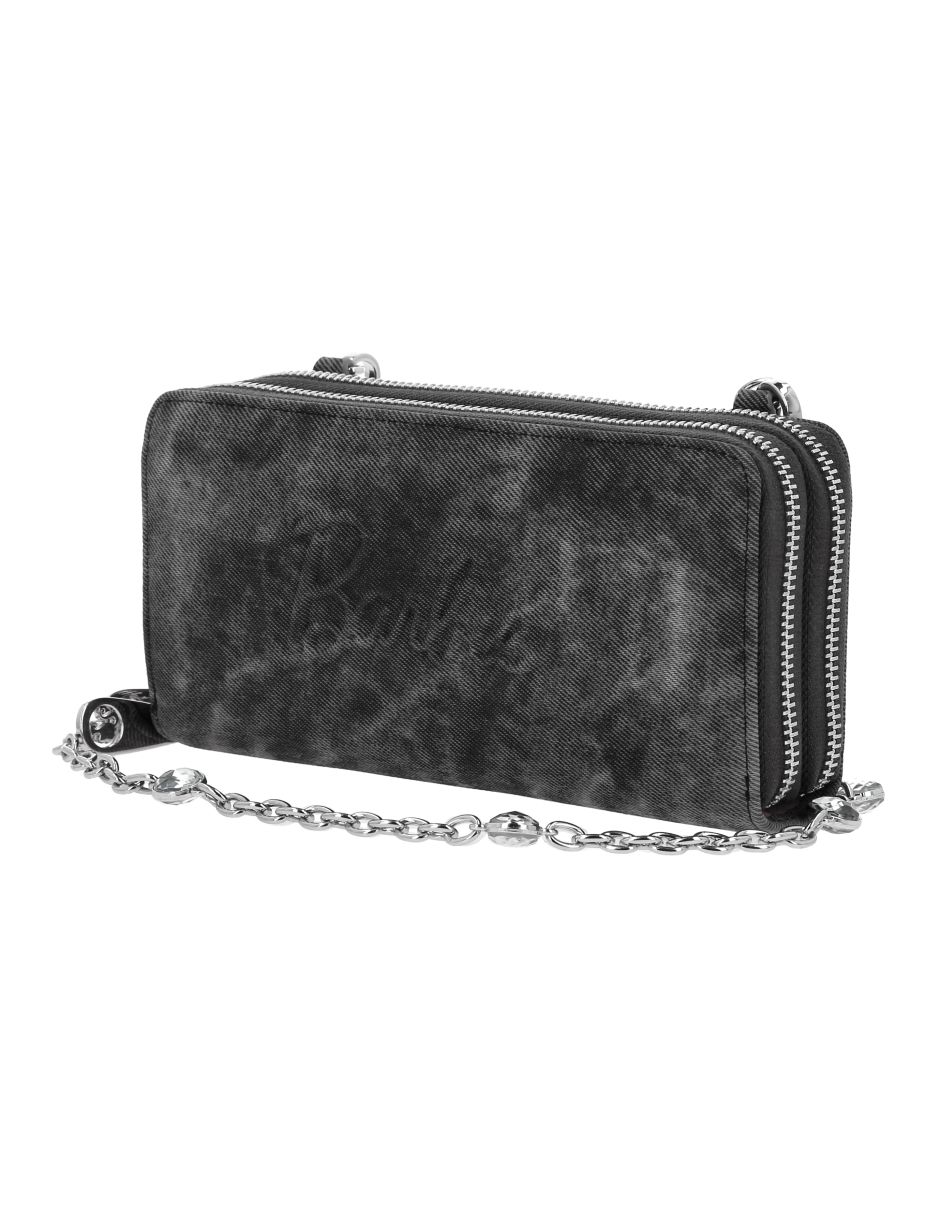 'set/bolsa' wristlet lizzy barbie 'de' piel sintética 'para' (si aplica) mujer