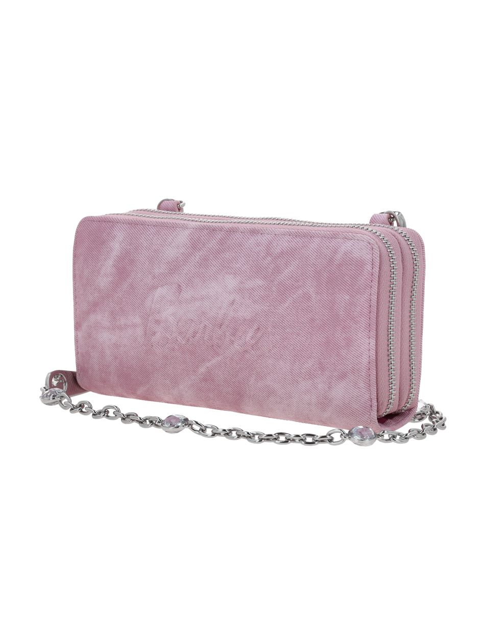 'set/bolsa' wristlet lizzy barbie 'de' piel sintética 'para' (si aplica) mujer