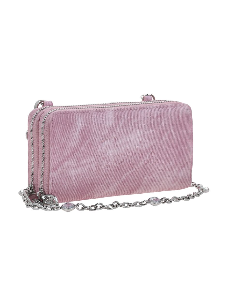 "set/bolsa" wristlet lizzy barbie "de" piel sintética "para" (si aplica) mujer 6