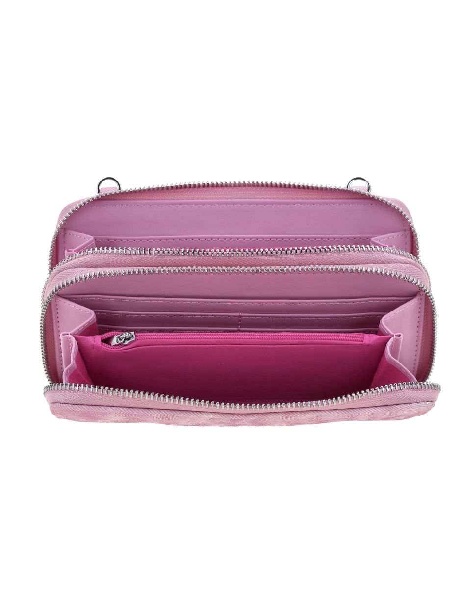 "set/bolsa" wristlet lizzy barbie "de" piel sintética "para" (si aplica) mujer 7