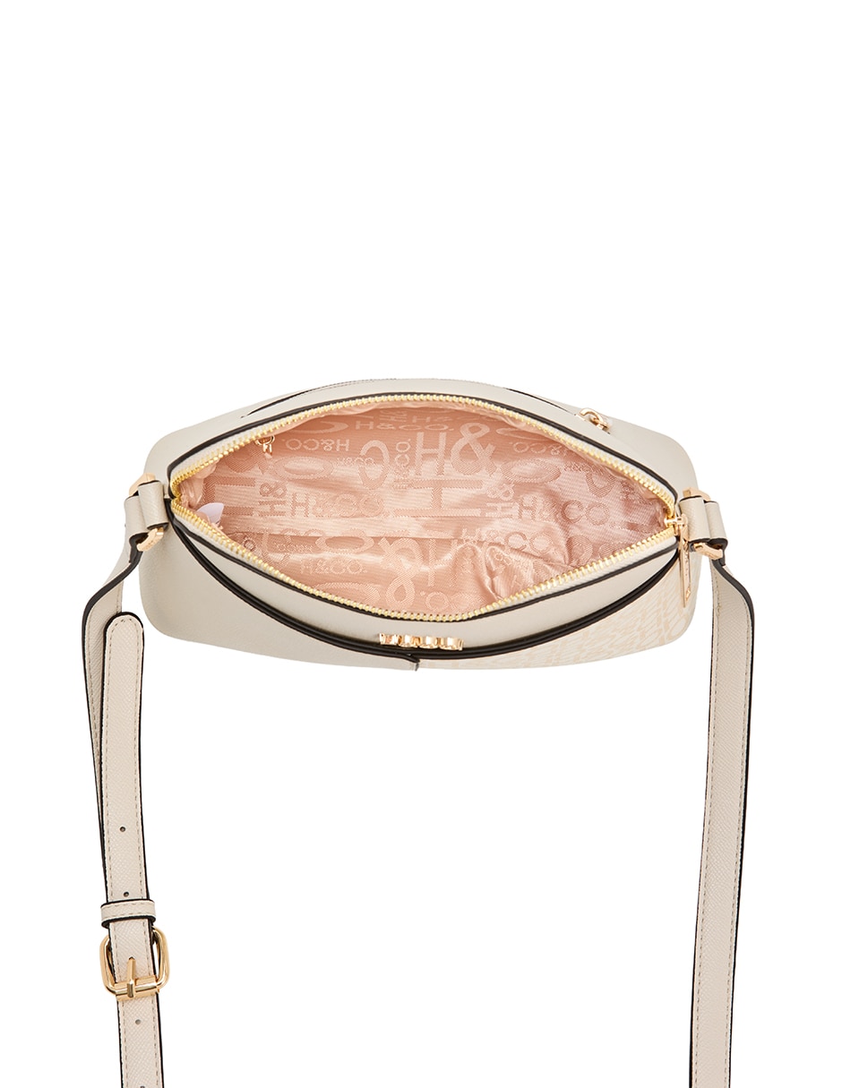 Bolsa crossbody h&co agnes para mujer