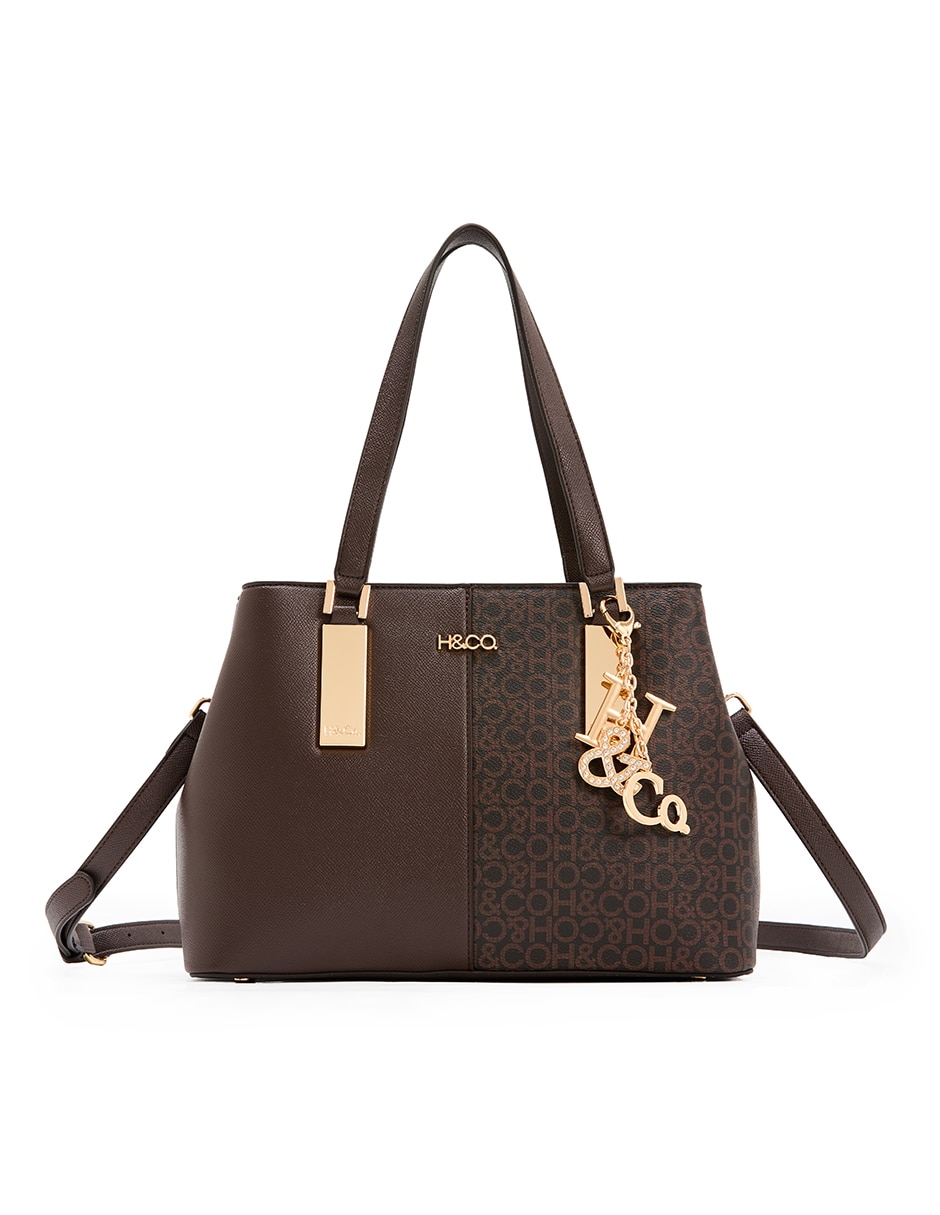 Bolsa satchel H&Co Agnes para mujer