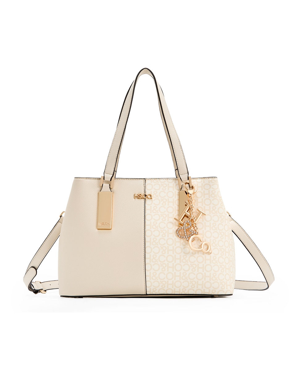 Bolsa satchel H&Co Agnes para mujer