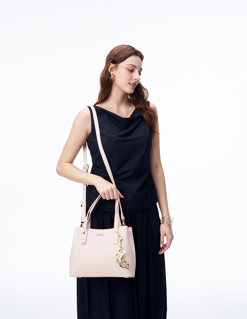 Bolsa satchel Calla para mujer 6