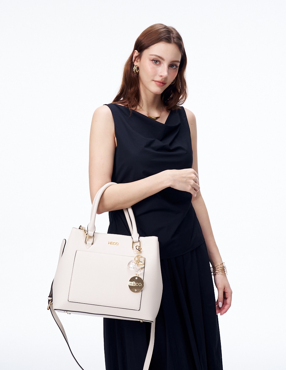 Bolsa tote h&co mya para mujer