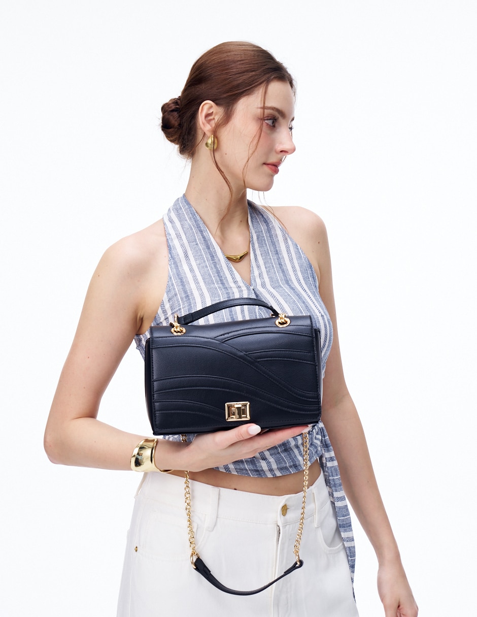 Bolsa flap h&co andromeda mujer