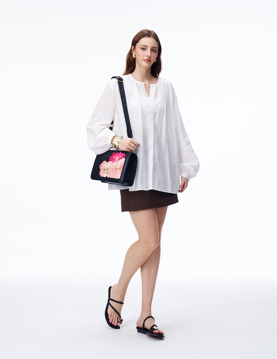 Bolsa flap h&co magdalena mujer